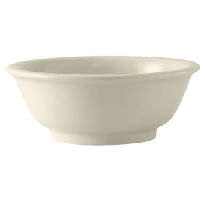 424-BEB3205 34 oz Round DuraTux®© Salad Bowl - Ceramic, American White/Eggshell