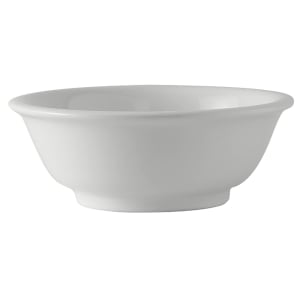 424-BWB3205 34 oz Round DuraTux®© Salad Bowl - Ceramic, White