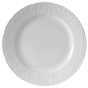 424-CHA111 11 1/8" Round Chicago Plate - China, Porcelain White