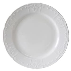 424-CHA066 6 3/4" Round Chicago Plate - China, Porcelain White