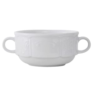 424-CHS105 10 oz Round Chicago Soup Mug - China, Porcelain White