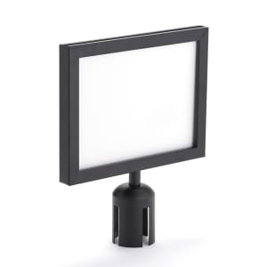 166-RBHSIGNBL Sign for RBSBL - 11" x 8 1/2", Stainless Steel, Black