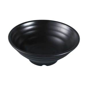 614-BP3017 16 oz Round Melamine Bowl, Black