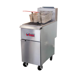 351-IGF7580LP Gas Fryer - (1) 80 lb Vat, Floor Model, Liquid Propane