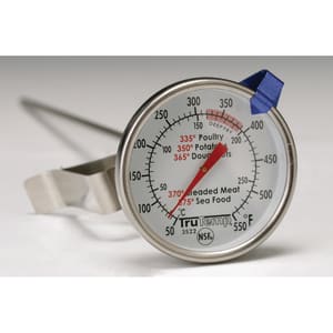 383-3522FS Deep Fry Thermometer w/ Dial Display, 50 to 550°F