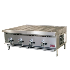 351-IRB48LP 48" Countertop Gas Charbroiler w/ Cast Iron Grates, Liquid Propane