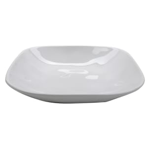 284-SB48AMW 1 1/2 qt Square Melamine Entrée/Salad/Pasta Bowl, White