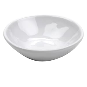 284-B5AMW 5 oz Melamine Monkey Dish/Sauce Cup, White