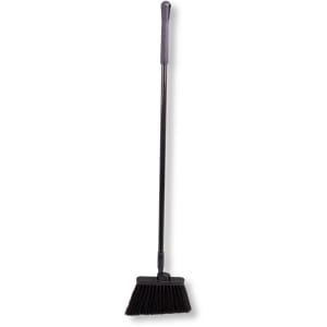 028-41082EC03 56"L Duo-Sweep® Lobby Broom w/ Angled Bristles & Fiberglass Handle, Black