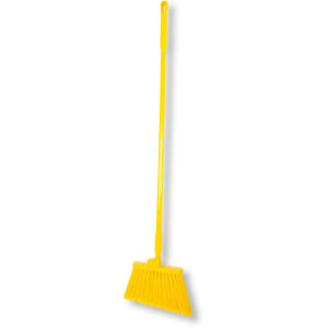 028-41082EC04 56"L Duo-Sweep® Lobby Broom w/ Angled Bristles & Fiberglass Handle, Yellow