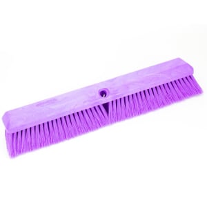028-41890EC68 18" Push Broom Head w/ Fine/Medium Bristles, Purple