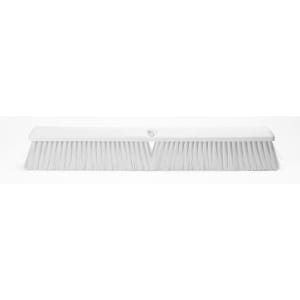 028-41891EC24 24" Push Broom Head w/ Fine/Medium Bristles, Orange
