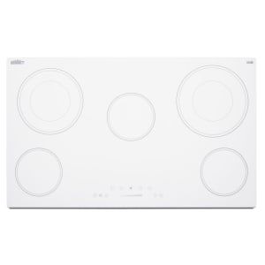 162-CR5B36TXW 35"W Electric Radiant Stove w/ (5) Burners - White, 240v/1ph
