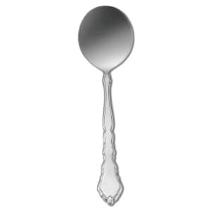 324-2599SBLF 5 3/4" Bouillon Spoon with 18/10 Stainless Grade, Satinique Pattern