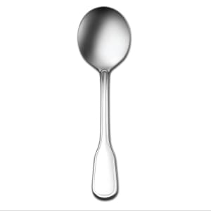 324-B167SRBF 6 1/2" Bouillon Spoon with 18/0 Stainless Grade, Stanford Pattern