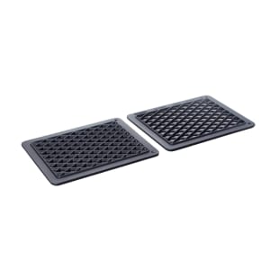 703-6073802 One Half Size Diamond & Grill Plate for Combi Ovens
