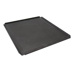 703-6074147 Two Thirds Size Perforated Gastronorm Grid Shelf for Combi Ovens, Aluminum w/ TriLax® Coating