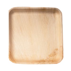 524-010016H 7" Square Palm Leaf Plate