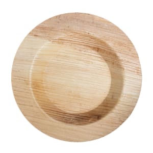 524-013325B 9" Round Lip Palm Leaf Plate
