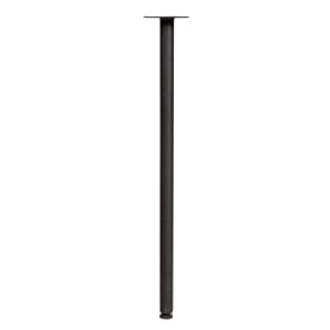 750-PL4002A 40" Bar Height Pin Leg for Additional Table Top Support, Steel