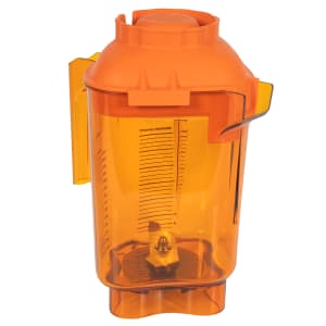 491-58990 48 oz Advance® Complete Blender Container - Tritan, Orange