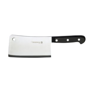 645-31134161 6" Cleaver w/ Black Plastic Handle, Stainless Steel