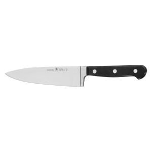 645-31161161 6" Chef's Knife w/ Black Plastic Handle, Stainless Steel