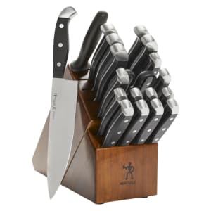645-13555020 Statement 20 Piece Statement Knife Set w/ Hardwood Block