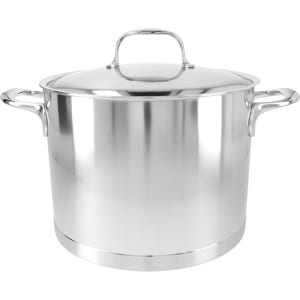 875-41394 8 1/2 qt Stainless Steel Stock Pot w/ Cover - Induction Ready