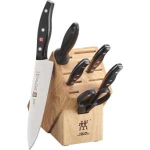 901-30707000 Twin Signature 7 Piece Knife Set w/ Birchwood Block