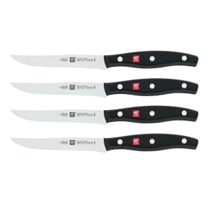 901-30718000 Steak Knife w/ Black Plastic Handle, Steel