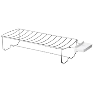901-36499901 Bun Warmer Rack w/ (2) Long Slots for Toaster, Stainless/White