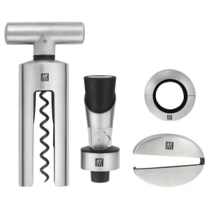 901-39500054 4 Piece Wine Tool Set w/ Gift Box, Stainless