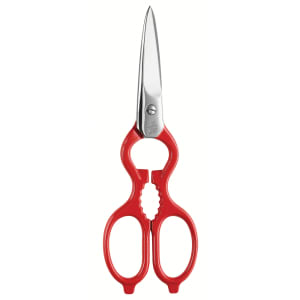 901-43924200 7 7/8" Multipurpose Kitchen Shears, Stainless w/ Red Handle