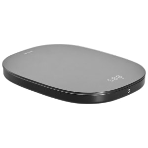 901-530110530 Digital Kitchen Scale w/ 22 lb Capacity - 9 13/20" x 7 2/5", Black