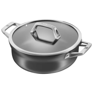 901-66207260 4 qt Chef's Pan w/ Glass Lid, Nonstick Aluminum