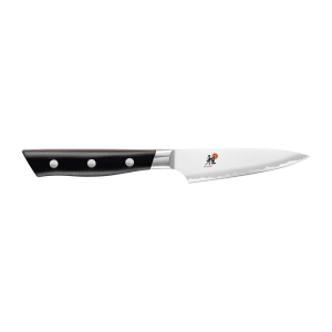 902-34020093 3 1/2" Paring Knife w/ Black Plastic Handle, Carbide Stainless Steel