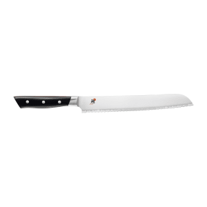 902-34026233 9" Bread Knife w/ Black Plastic Handle, Carbide Stainless Steel