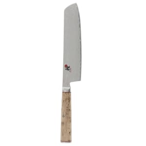 902-34375173 6 1/2" Nakiri Knife w/ Birchwood Handle, Carbide Stainless Steel
