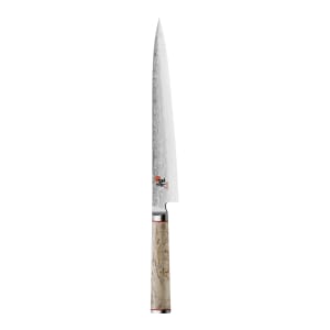 902-34378243 9" Slicing Knife w/ Birchwood Handle, Carbide Stainless Steel