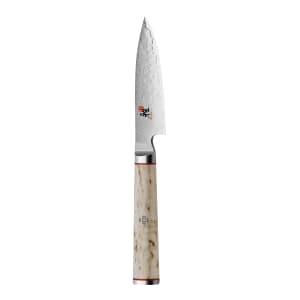 902-34372093 3 1/2" Paring Knife w/ Birchwood Handle, Carbide Stainless Steel