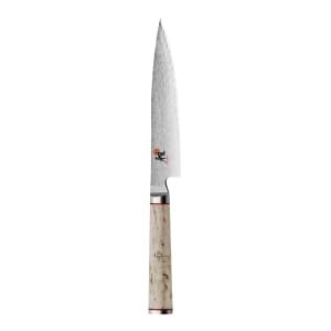 902-34372133 4 1/2" Paring/Utility Knife w/ Birchwood Handle, Carbide Stainless Steel
