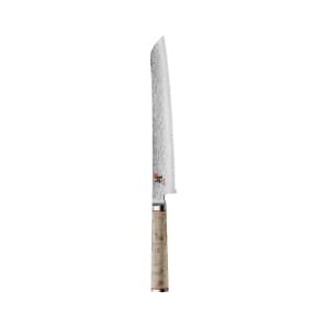 902-34376233 9" Bread Knife w/ Birchwood Handle, Carbide Stainless Steel