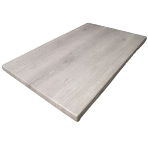 336-ATSATO3048212 31 1/2" x 47 1/5" Rectangular Laminate Table Top - Indoor/Outdoor, Gray Oak