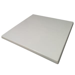 336-ATSATO3636214 35 1/2" Square Laminate Table Top - Indoor/Outdoor, Pearl White