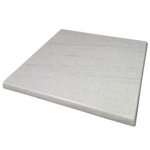 336-ATSATO2828207 27 1/2" Square Laminate Table Top - Indoor/Outdoor, Compressed Gray