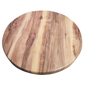 336-ATSATO36213 35 1/2" Round Laminate Table Top - Indoor/Outdoor, Indian Rose