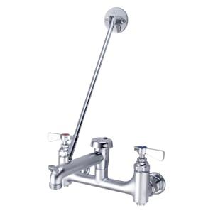 336-FLO840 Service Sink Faucet w/ Vacuum Breaker & Wall Bracket