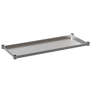916-NHGU2448GG Undershelf for 24" x 48" Work Table, Galvanized Stainless Steel
