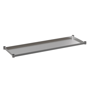 916-NHGU2460GG Undershelf for 24" x 60" Work Table, Galvanized Stainless Steel